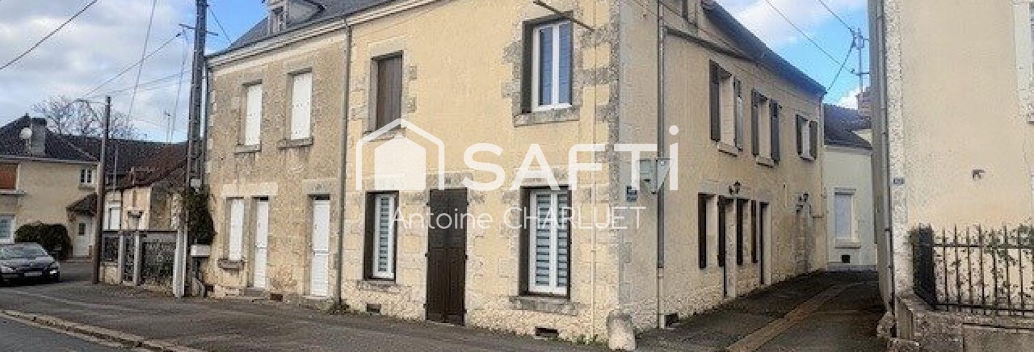 Maison 5 Pièces 128 m² à vendre à Clion (36700)