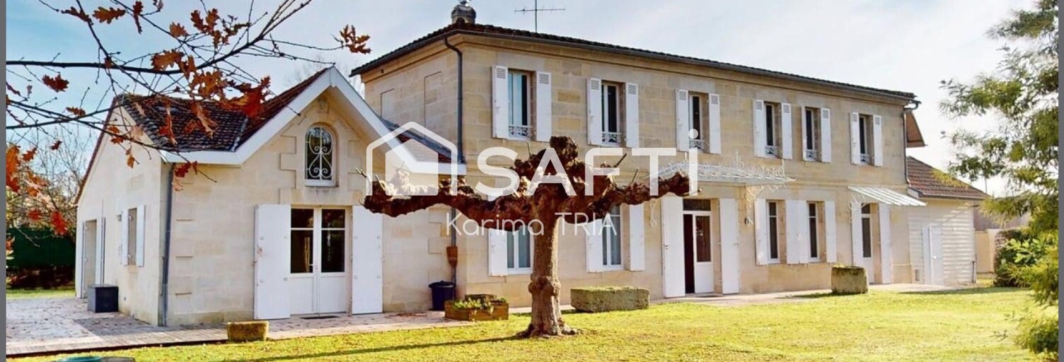 Maison 7 Pièces 236 m² à vendre à Libourne (33500)