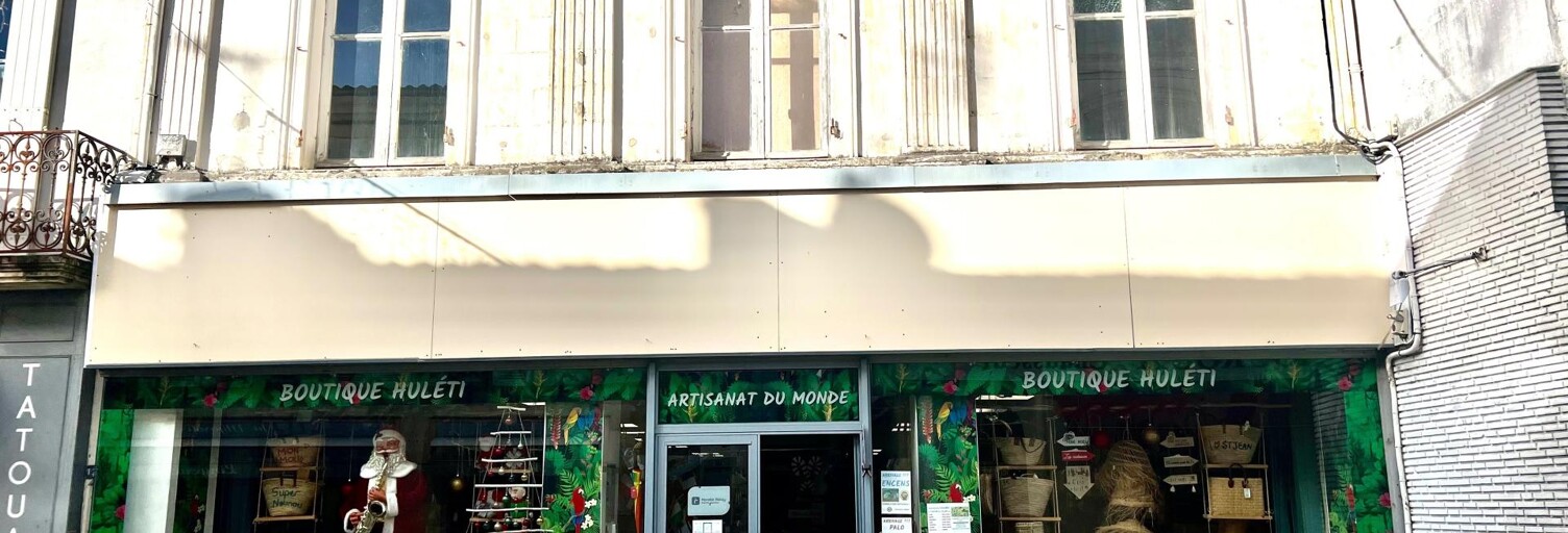 Commerce 2 Pièces 200 m² à vendre à Saint-Jean-d'Angély (17400)