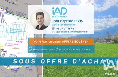 Vente Terrain à bâtir 496 m&sup2; — photo du bien