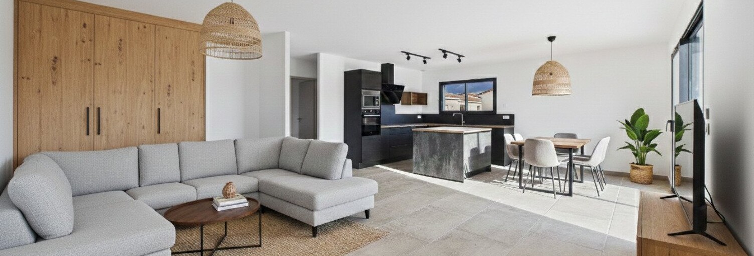 Maison 4 Pièces 86 m² à vendre à Bassan (34290)