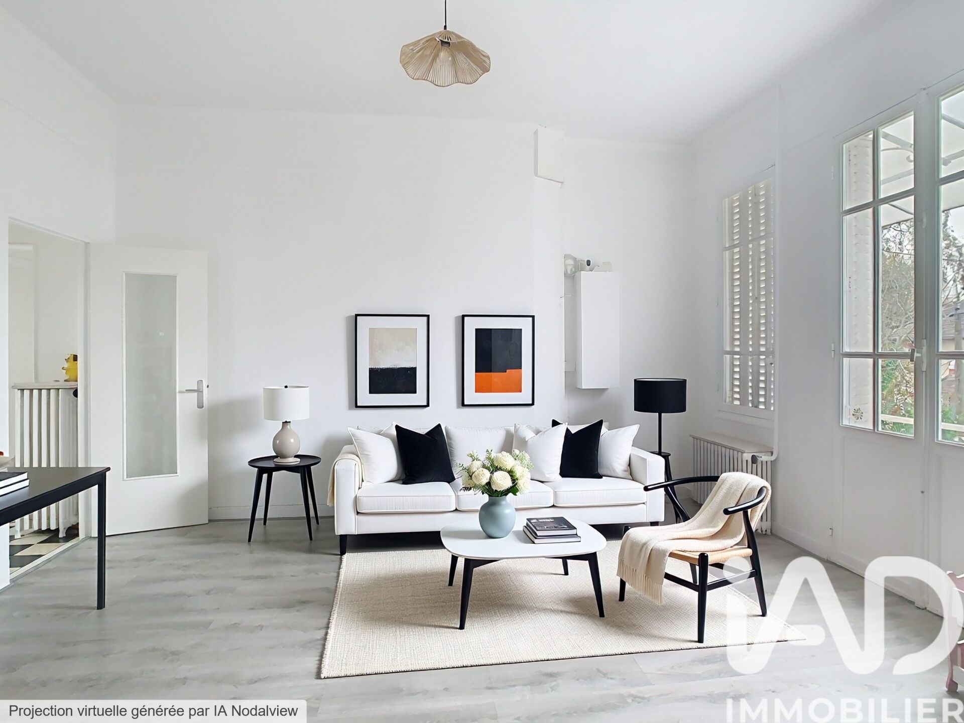 Soisy-sur-Seine - 72m² - 3p. - 2ch.