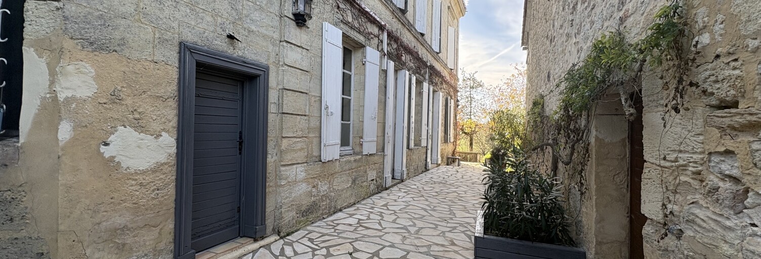 Maison 8 Pièces 180 m² à vendre à Francs (33570)
