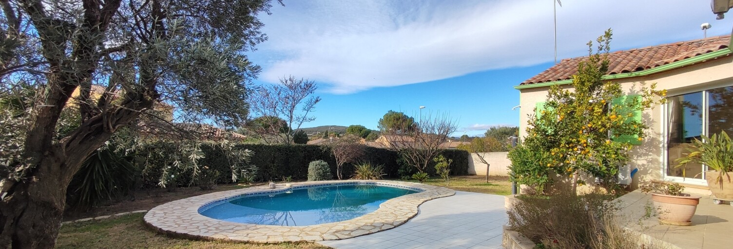 Maison 7 Pièces 125 m² à vendre à Roujan (34320)