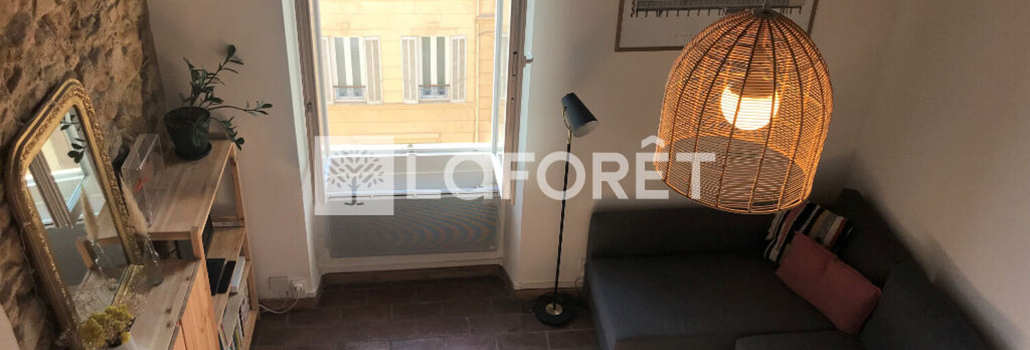 Appartement 1 Pièce 23 m² à louer à Marseille 6 (13006)