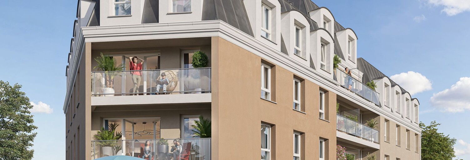 Appartement neuf T1, T2, T3, T4 Pièce 27 à 85 m² à vendre à Étampes (91150)
