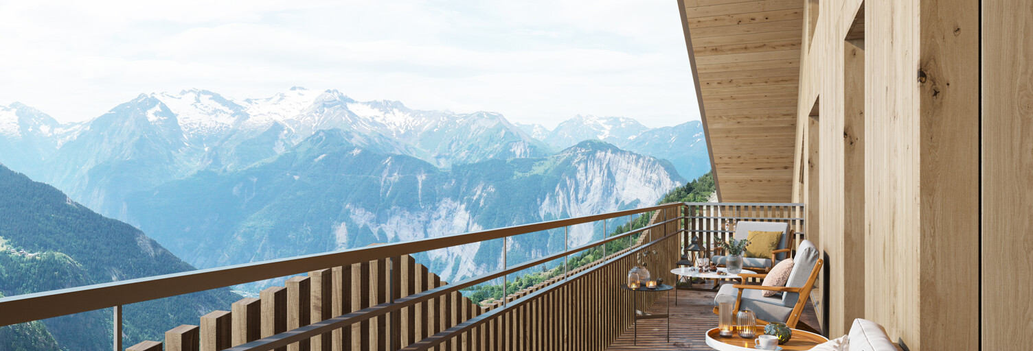 Appartement neuf T3, T4 Pièce 64 à 89 m² à vendre à Huez (38750)