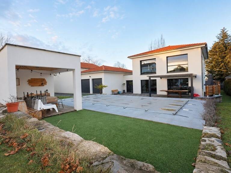 Saint-Maurice de Lignon:Villa contemporaine de 157 m2 habitables, 3 chambres sur terrain paysager de 1700 m2 avec piscine — photo 1