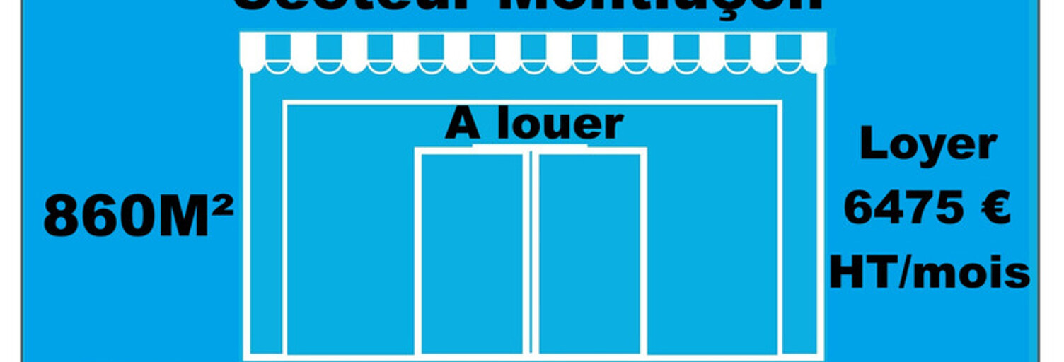 Commerce 1 Pièce 860 m² à louer à Montluçon (03100)