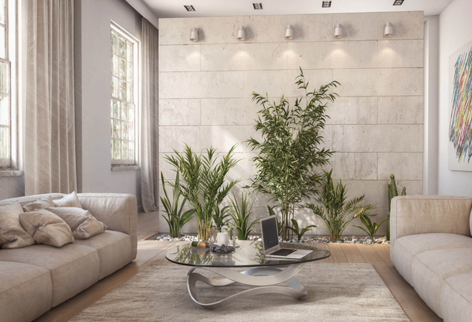 Un art de vivre avant gardiste au coeur d'un îlot de verdure de 2300m² — photo 1