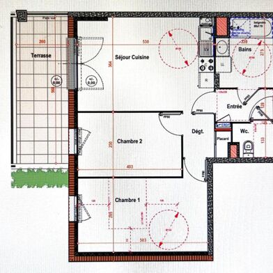 Appartement 3 pièces 180000 €