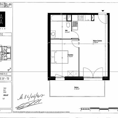 Appartement 2 pièces 175000 €