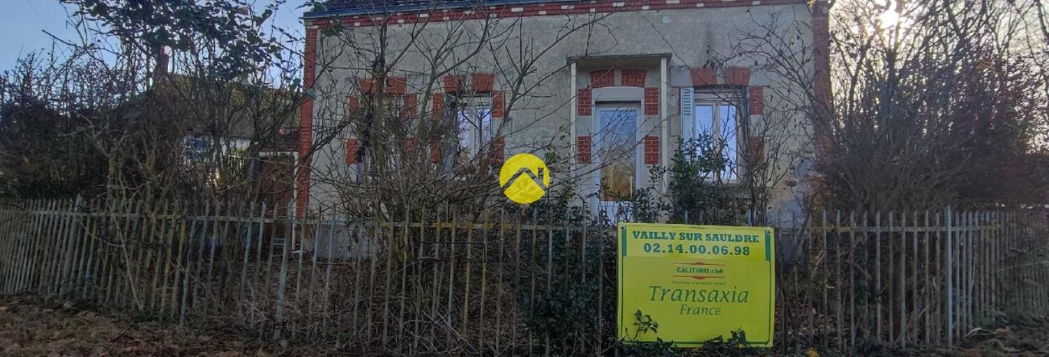 Maison 5 Pièces 97 m² à vendre à Vailly-sur-Sauldre (18260)