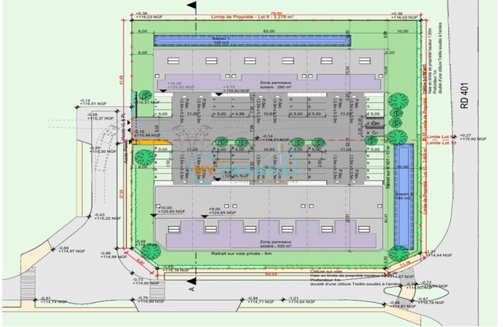 A VENDRE Locaux d'activités neufs de 444m² divisible à partir de 222 m² sur la commune de Longperrier 77 — photo 4