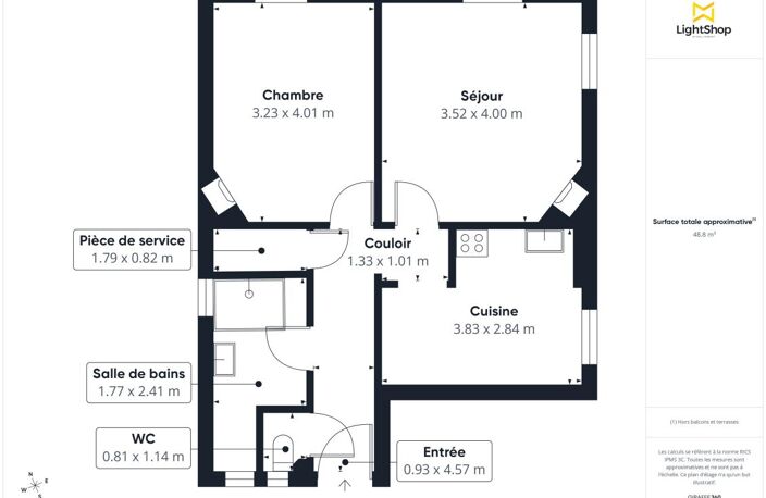 Appartement 2 pièces de 49 m² - Rue du Bois, Asnières-sur-Seine — photo 3