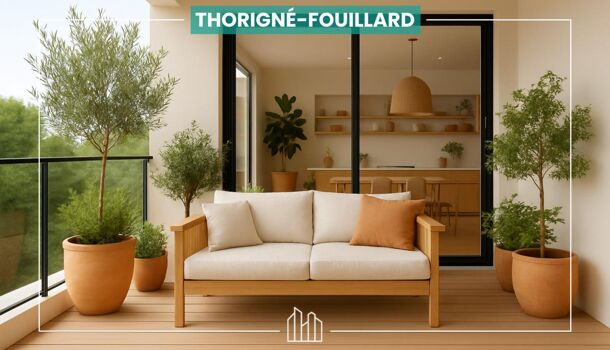 Appartement 3 pièces  à vendre Thorigné-Fouillard 35235