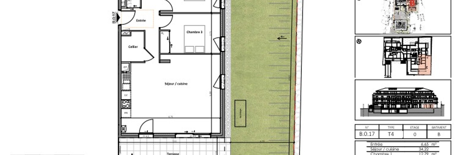 Appartement  91 m² à vendre à Le Versoud (38420)