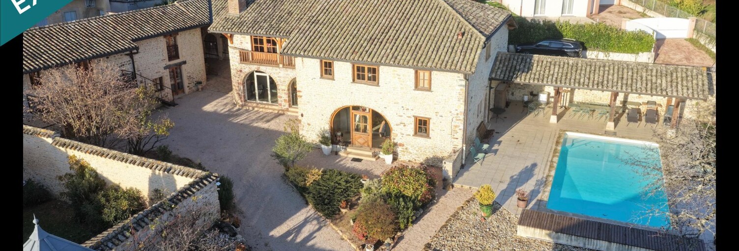 Maison 8 Pièces 322 m² à vendre à Lancié (69220)