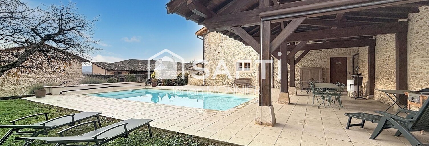 Maison 8 Pièces 322 m² à vendre à Lancié (69220)