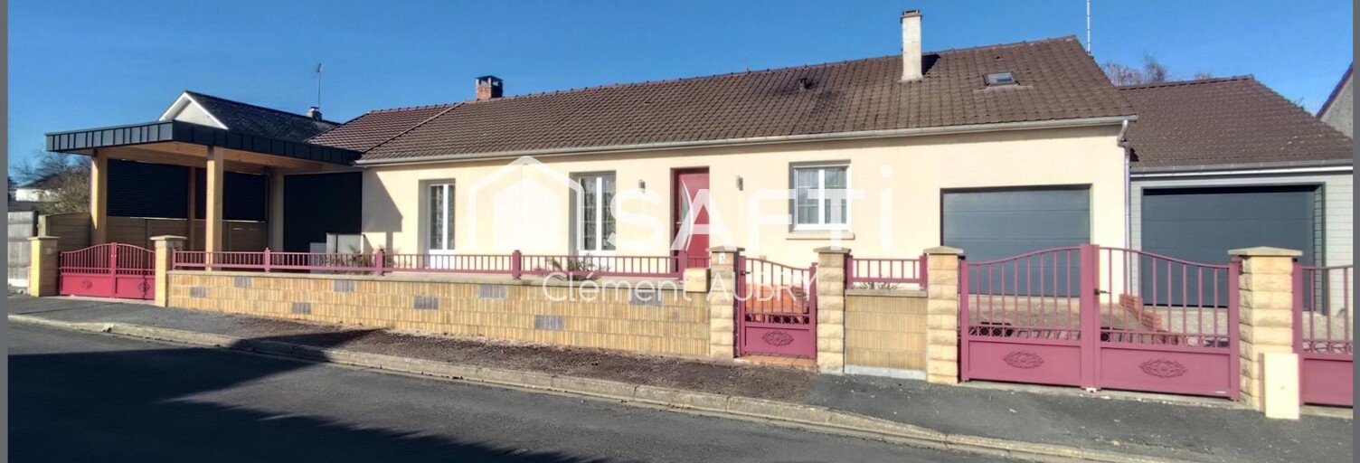 Maison 6 Pièces 122 m² à vendre à Saint-Martin-du-Limet (53800)