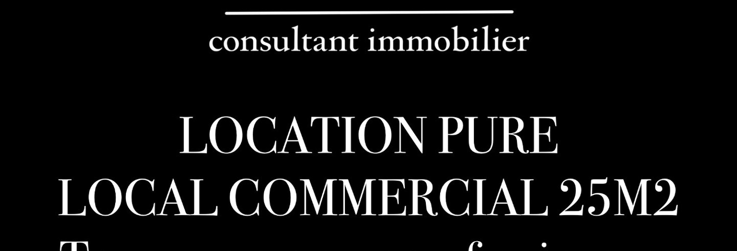 Commerce  25 m² à louer à Nice (06100)