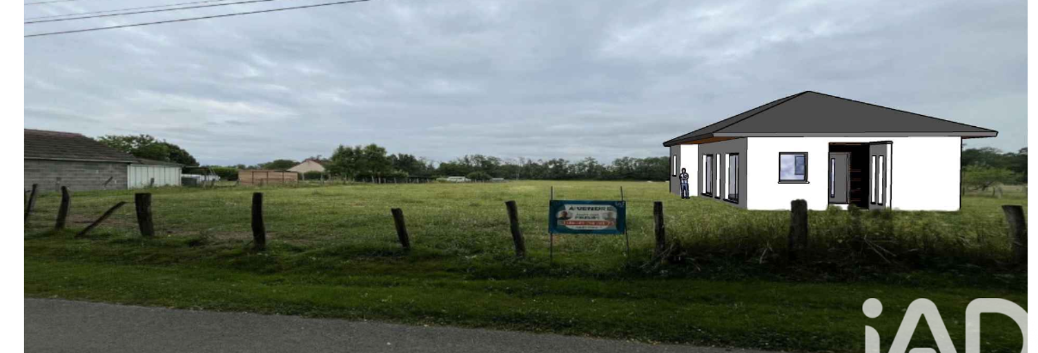 Terrain  1538 m² à vendre à Chassenard (03510)