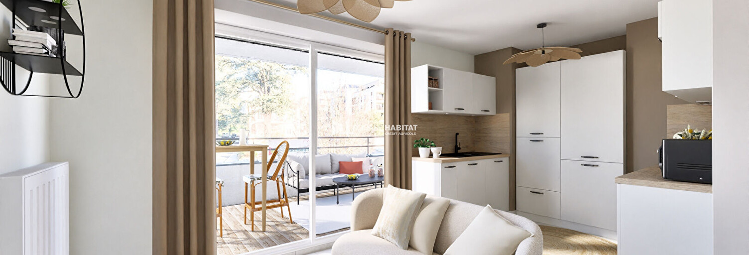 Appartement 2 Pièces 39 m² à vendre à Fontaines-sur-Saône (69270)