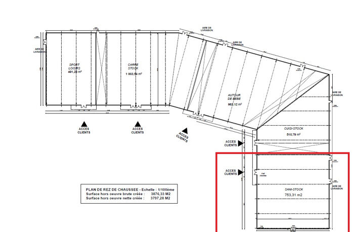 BÂTIMENT COMMERCIAL - 750M² - EN  ZONE D'ACTIVITÉ ET COMMERCIALE — photo 5