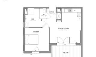 Appartement 2 Pièces 42 m² à vendre à Draguignan (83300)