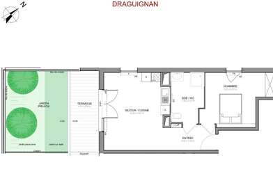 Appartement 2 pièces 195263 €