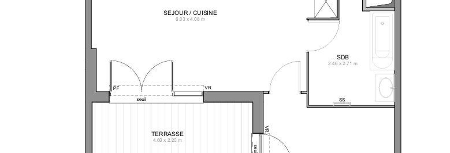 Appartement 2 Pièces 50 m² à vendre à Draguignan (83300)