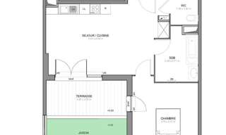 Appartement 2 Pièces 50 m² à vendre à Draguignan (83300)