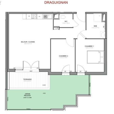 Appartement 3 pièces 263222 €