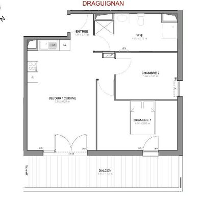 Appartement 3 pièces 225506 €