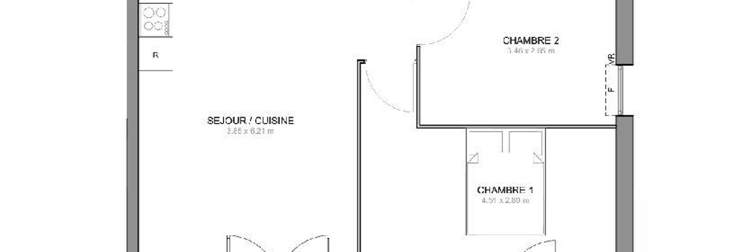 Appartement 3 Pièces 59 m² à vendre à Draguignan (83300)