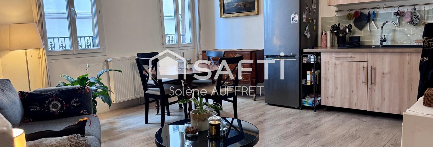 Appartement 3 Pièces 56 m² à vendre à Rouen (76000)