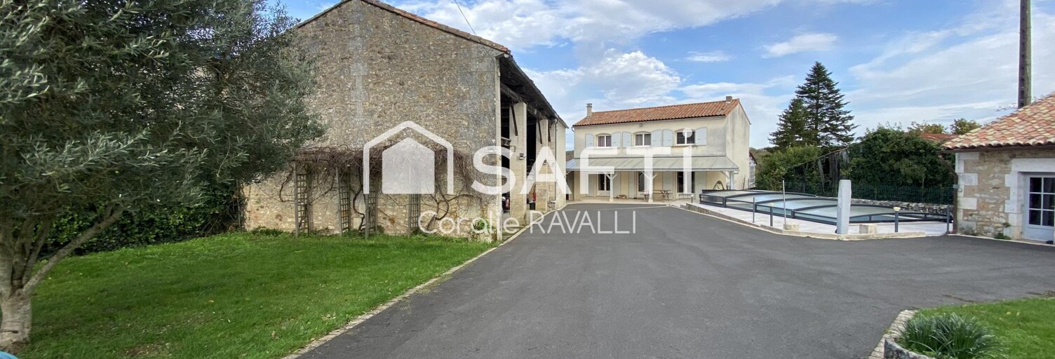 Maison 6 Pièces 165 m² à vendre à Sers (16410)