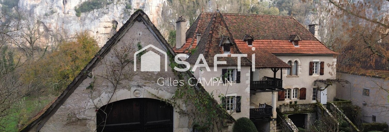 Maison 10 Pièces 220 m² à vendre à Bouziès (46330)