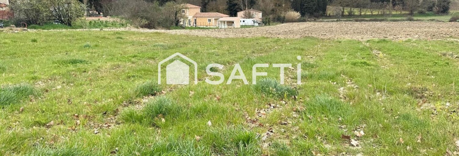 Terrain  1001 m² à vendre à Brugairolles (11300)