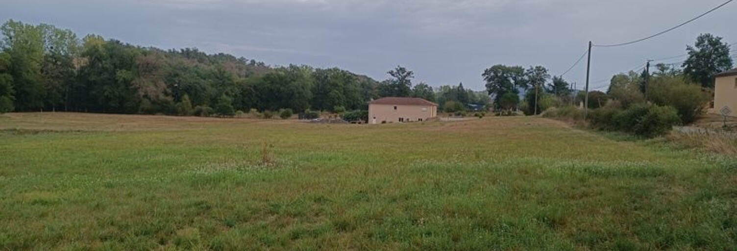 Terrain  1407 m² à vendre à Bagnac-sur-Célé (46270)