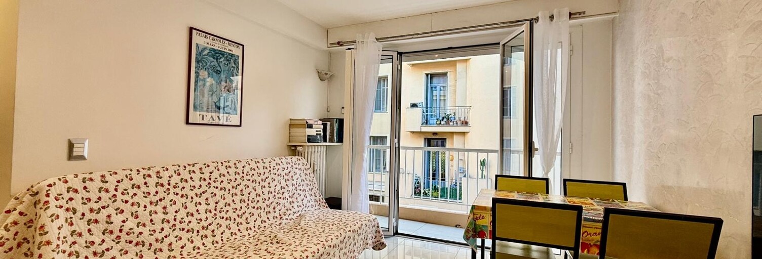 Appartement 2 Pièces 33 m² à vendre à Menton (06500)