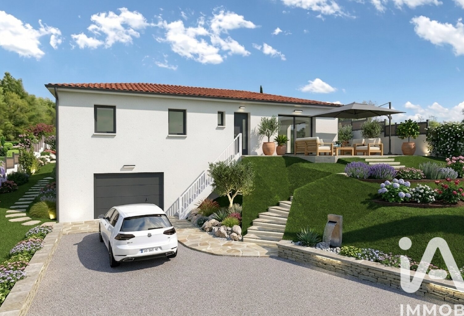 Vente Terrain à bâtir 1 115 m&sup2; — photo 1