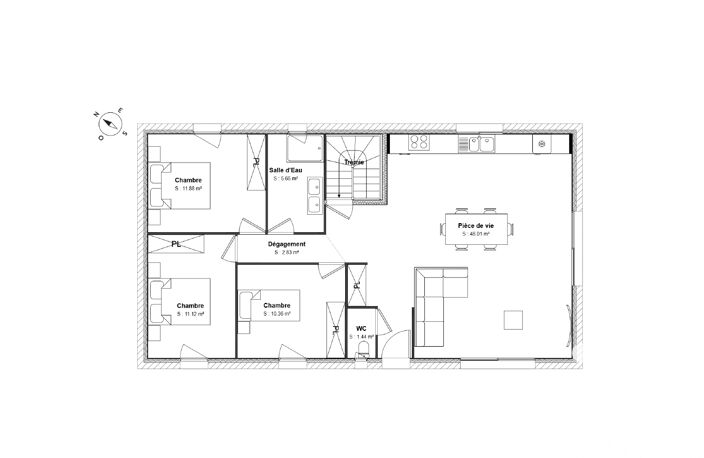 Vente Terrain à bâtir 1 115 m&sup2; — photo 3