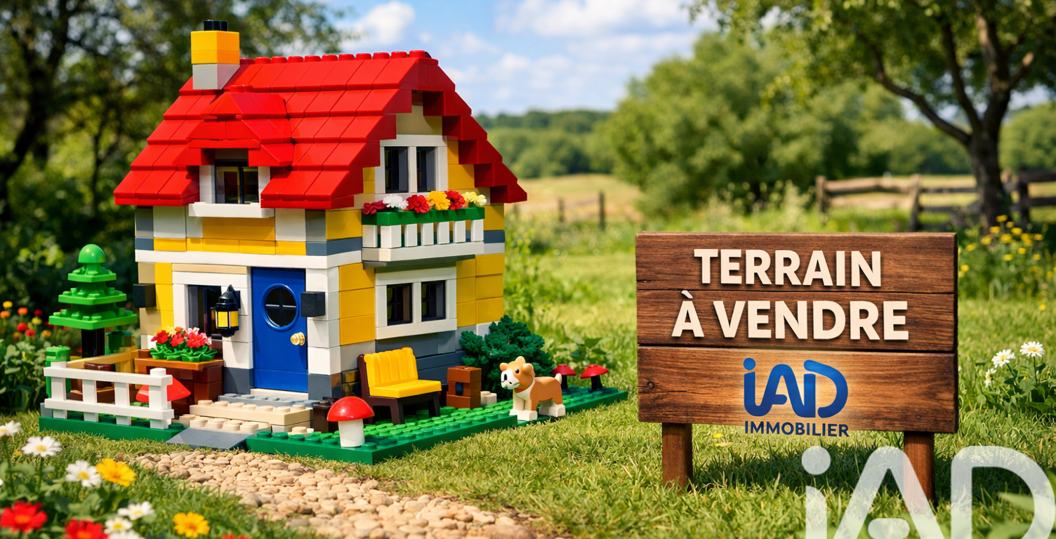 Vente Terrain à bâtir 617 m&sup2; — photo 1