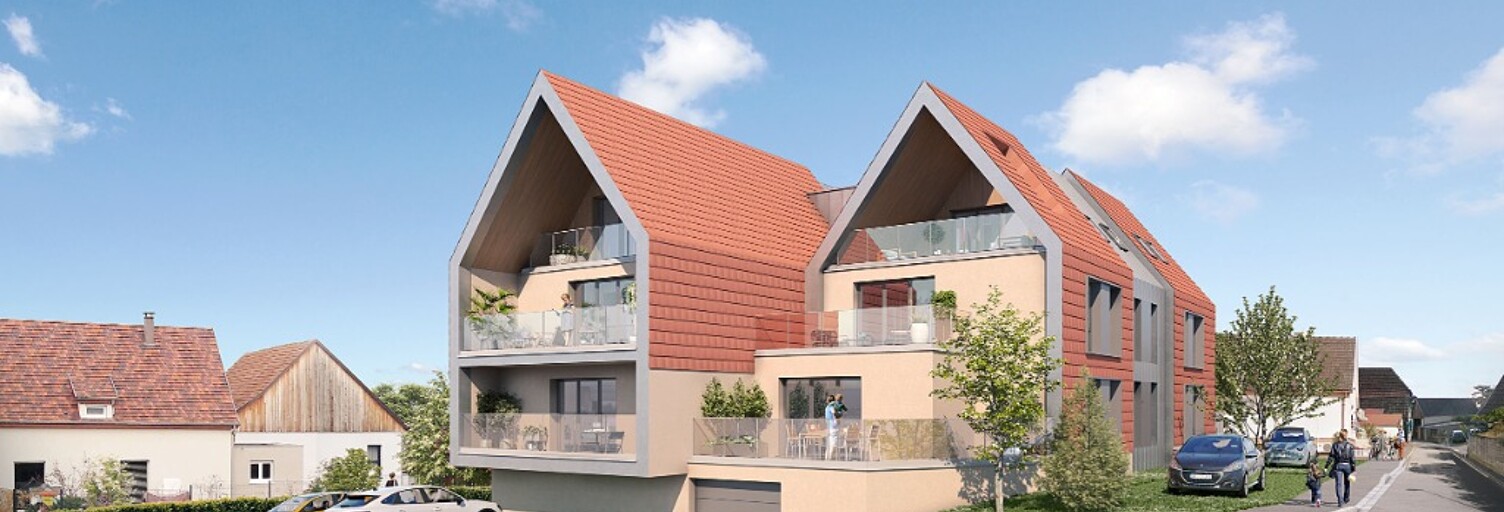 Appartement neuf T2 Pièce 56 m² à vendre à Wettolsheim (68920)