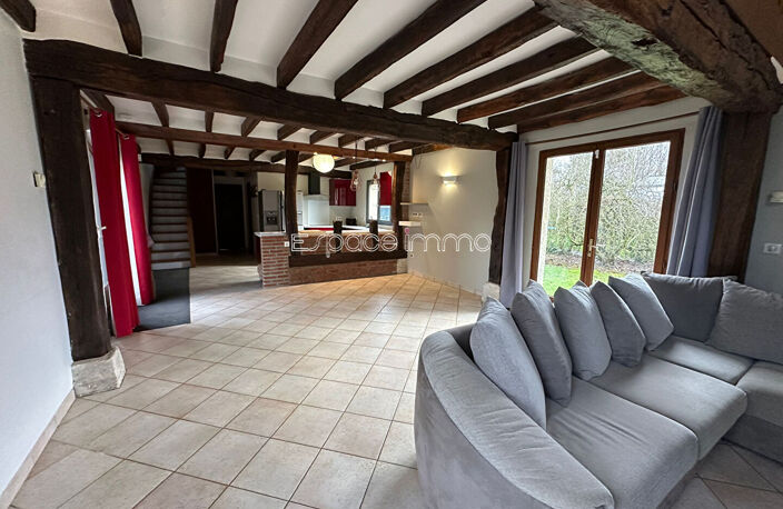 Ancienne grange rénovée vivable de plain pied - 6 pièces - 129m² - QUINCAMPOIX — photo 4