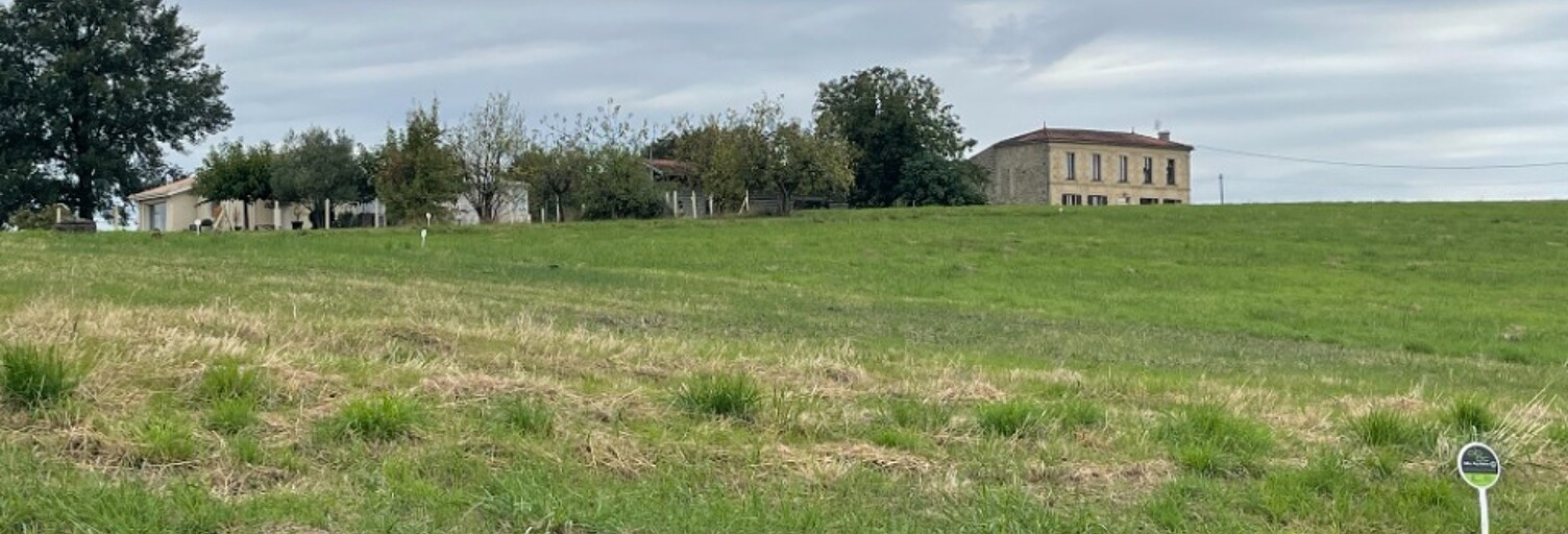 Terrain  800 m² à vendre à Gornac (33540)