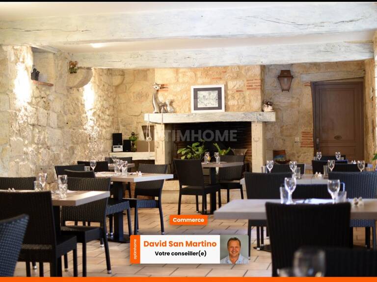RESTAURANT DE CARACTERE–AFFAIRE RENTABLE- EMPLACEMENT EXCEPTIONNEL – LA ROMIEU (32480) — photo 1