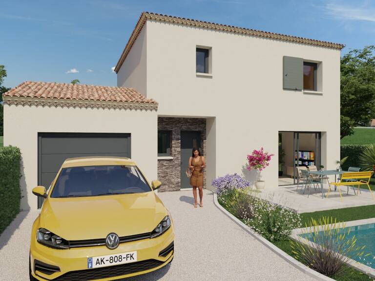 À vendre – Maison neuve 3 chambres, moderne à Puygiron (Drôme) — photo 1