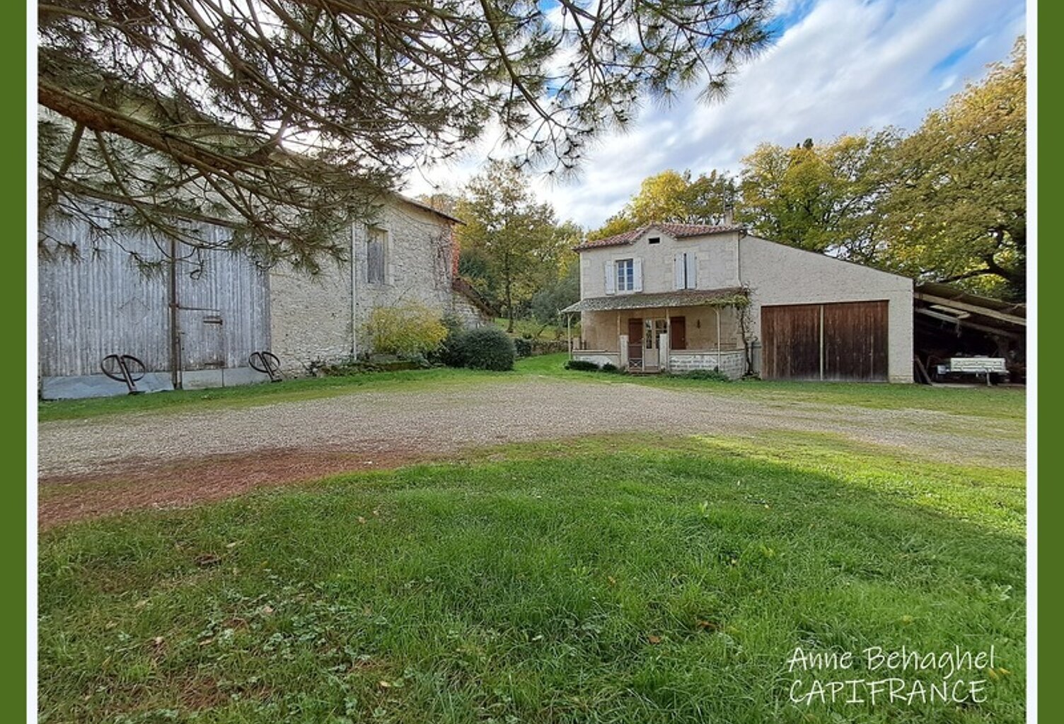 A vendre maison en pierre 162m2- 7 pièces SAINT MARTIN DE GOYNE (32) Dépendance- terrain 4000m2 — photo 1